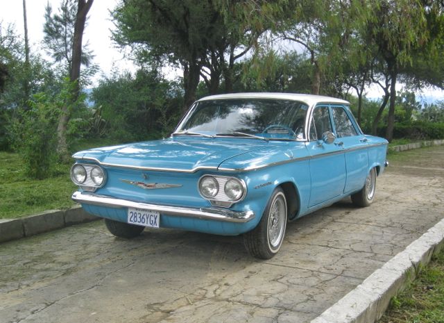 1960 Corvair restored by Richard Widman